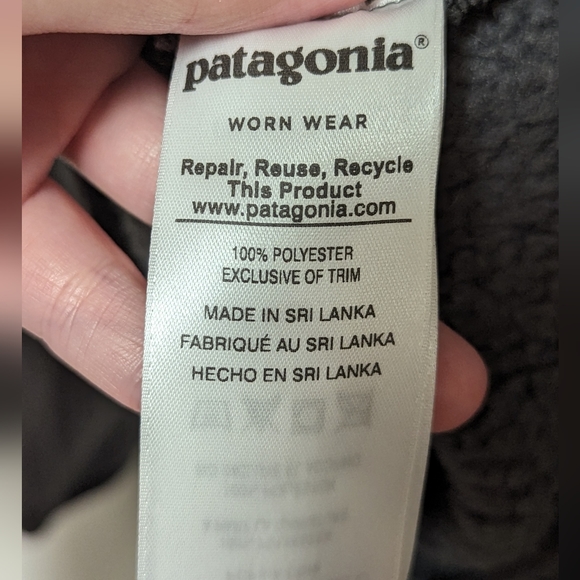 Patagonia Worn Wear Gray Pullover (XL) - Picture 5 of 6